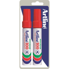 EK100C2RED Märkpenna Artline 100 2-pack b