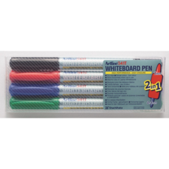 EK541T4W94 Artline 541T Whiteboard Marker - Pack of 2