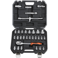 LUN275310100 Hylsnyckelsats "stor halvtum"