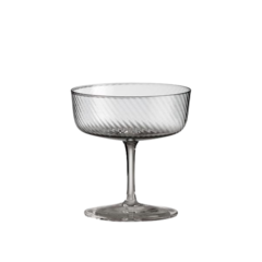 AID14576 Raw Swirl Champagne Glass 25cl