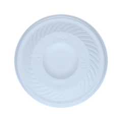 4490FL Flatt lokk Trefiber Hvit 90mm