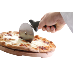 HE617007 Hendi Pizzaslicer 23cm Svart