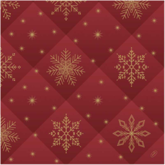 119208482 Servett Duni Dunilin Rhombus Bordeaux 48x48cm