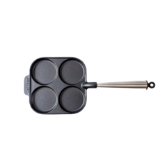 CVEB4S Cast Iron Egg Pan 22cm