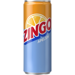 26564 Læsk Zingo Appelsin dåse 33cl inkl. pant