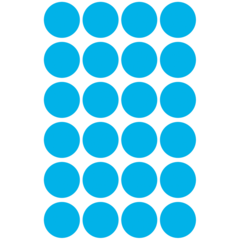 AN3005 Color-Coding Dots Blue Ø18mm