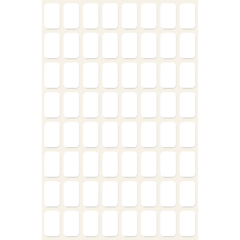 AN3041 Etikett Manuell 13x8mm Vit Avery 3041