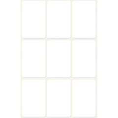 AN3045 Etikett Manuell 38x24mm Vit Avery 3045