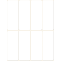 AN3079 Etikett Manuell 50x19mm Vit Avery 3079