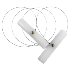 EKB212000 Osttråd med två handtag Sanelli 130cm