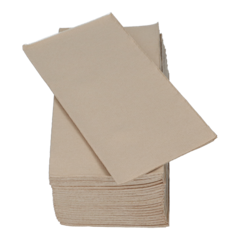 245106 Servett 2-lags 1/8-vikt Sand 40x40cm