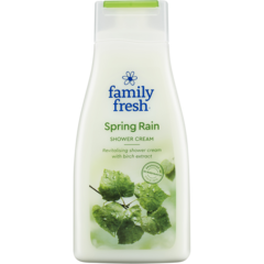 439407-1 Duschcreme Family Fresh Afslappende Forår Regn 500ml