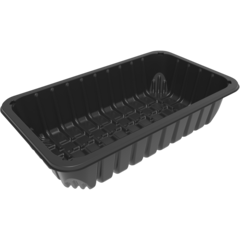 7350014000 Tråg Faerch PP Sort K73-50 224x133x50mm