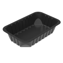 2232014018 Tråg Faerch Svart PP 1160ml