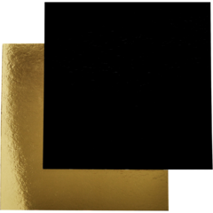 684588 Tårnbrik 240x240mm Guld/Sort