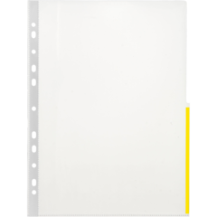 435101 Signalficka A4 100-Pack Gul