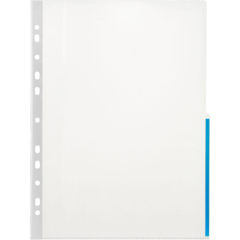 435102 Signalficka A4 100-Pack Blå