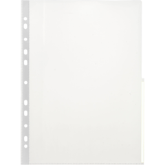 435104 Signalficka A4 100-Pack Vit