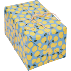 4406219 Presentpapper Fruity Yellow