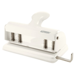 5000629 Hålslag Rapid Servo Plus 4-hål 10 ark Vit