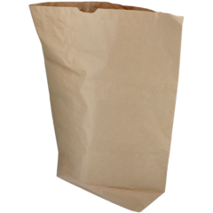 30180140 Trädgårdssäck Papper 75x115x25 cm - Brun