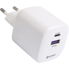 128189074 USB-C-laddare estuff Infinite Vit USB-C 67W