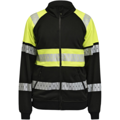 JO5225679921XXL Sweatshirt med zip Varsel Jobman 5225 Klass 1