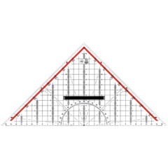 23320100 Geometrivinkel M+R 30 cm