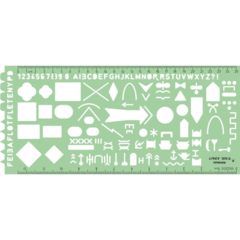 100413079 Linex 1374S militärschablon