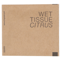 590806 Våtservetter Citron 13,5x14cm