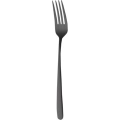 12IBIMZ022 Appetizer fork Ibiza Satin Black 188mm