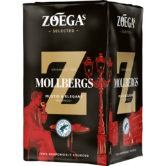 12280976 Brygkaffe Zoegas Mollbergs Blandning Mørkristet 450g
