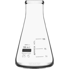108900033 Glas Lab Erlenmeyer 100ml