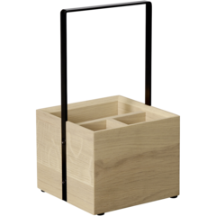 AP14090 Bordsapotek APS Valo Trä 15x15 cm