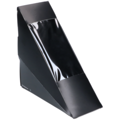 14182 Sandwichboks med vindue Lille Onyx 123x52x123mm