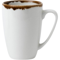 HVNAVM121 Kaffekopp Hvit/Brun 34cl