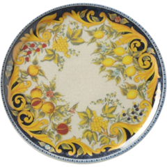 HEN777855 Pizzatallrik endi Barocco Ø33cm Svart