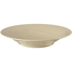 SE001751304 Beige Deep Plate Beat 22.5cm