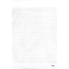 100051865 Blädderblockspapper Bantex rutat 65x98cm