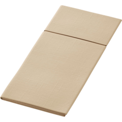 119210417 Servettficka Bio Duniletto® Slim 40 x 33 cm Natural Brown
