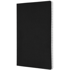 7327810 Vaxduksbok Linjerat Svart A5