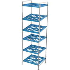 DM902 Diskomat Serveringsställ för Diskback 50x50cm, Bredd 554mm