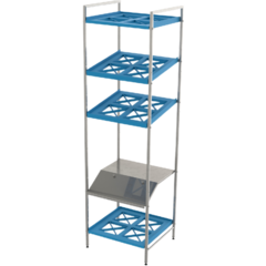 DM904 Diskomat Serveringsställ för Diskback 50x50cm, Bredd 554mm