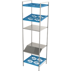 DM906 Diskomat Serveringsställ för Diskback 50x50cm, Bredd 554mm