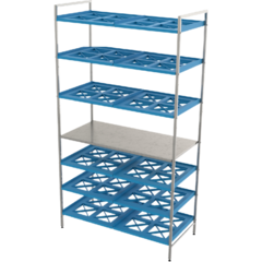 DM911 Diskomat Lagringsställ för Diskback 50x50cm, Bredd: 1066 mm