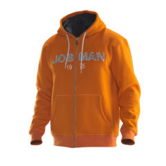 JO515438 Huvtröja Zip Jobman 5154