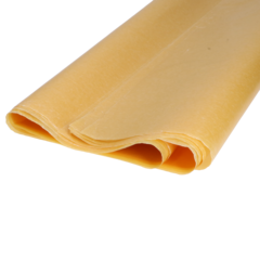 00000011 Vaxat Silkespapper Ark Senapsgul 50x70cm