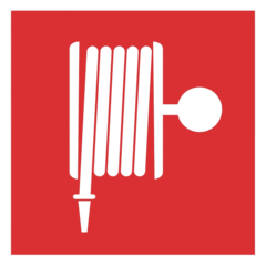 6705505 Brandskylt Inomhusbrandpost (200x200mm) - Plast