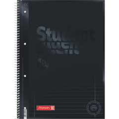 1067927190 A4-kokoinen viivoitettu muistilehtiö – Onyx