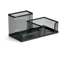 742616 Penneholder og Notisholder Mesh 10x10x20cm